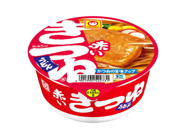 乐天商城 - 【ケースまとめ買い】【12個販売】 マルちゃん 赤いきつねうどん 東 96g 12個入り 　カップラーメン