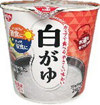 送料無料　まとめてお得【6個販売】日清　日清のおかゆ　 白がゆ　35g