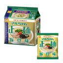【まとめ買い】【6個販売】 マルちゃん正麺 豚骨味 5食パック×6個入り 袋ラーメン