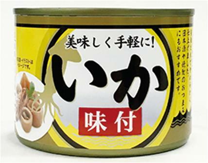 【送料無料 1箱まとめ買い】【24個販売】 シーウィングス いか味付 缶 190g(24個入り)1箱 缶詰