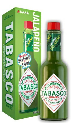 【送料無料】タバスコ　ハラペーニョソース60ml【6個販売】【まとめてお得】