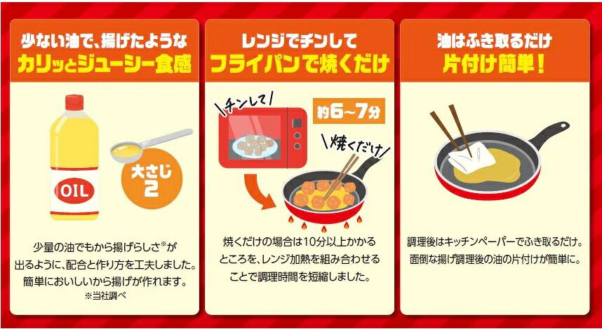 【送料無料】昭和産業　もう揚げない!!焼きからあげの素　80g【10個販売】【唐揚げ粉　からあげ粉】 takestone-10007590 テイクストーン 楽天市場店 サンプル画像2