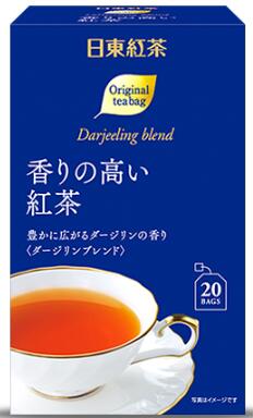 送料無料【6個販売】日東紅茶　香りの高い紅茶 　ティーバッグ　 20袋入×6個