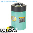 大阪ジャッキ製作所 EC12S7.5 EC型 中空ジャッキ スプリング戻りタイプ 揚力120kN ストローク40mm
