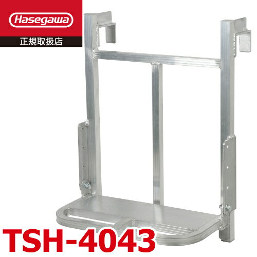 長谷川工業 トラック荷台用 昇降ステップ TSH-4043 2段 はしご 最大使用質量：100kg あおり取付可 ハセ..