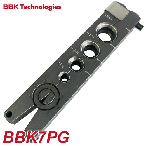 BBK フレアツール用 ゲージバー BBK7PG 改良版 4サイズ対応 (1/4, 3/8, 1/2, 5/8) 適応機種：700-DPC / 700-DPA / 70…