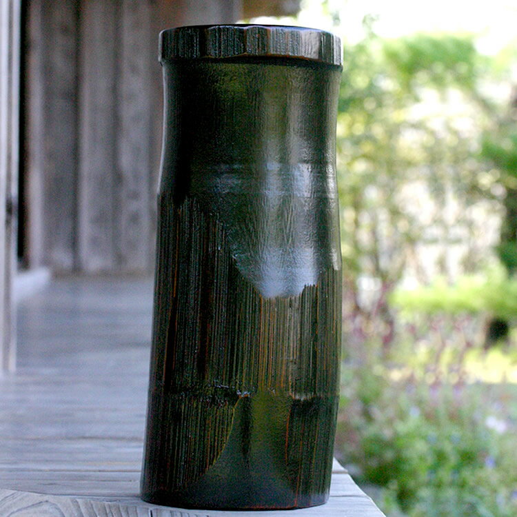 【国産】孟宗竹ハツリ竹筒 竹 竹筒 天然素材 自然素材 置物 オブジェ インテリア 雑貨 アート 芸術品 高級感 高品質 温かみ 温もり 天然美 シンプル 上品 和モダン 和風モダン