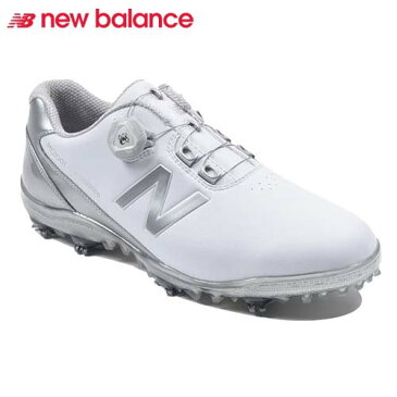 【キャッシュレス5%還元】 ニューバランス ゴルフシューズ ボア クロージャーシステム スパイク メンズ New Balance golf boa 【MG1001WS】