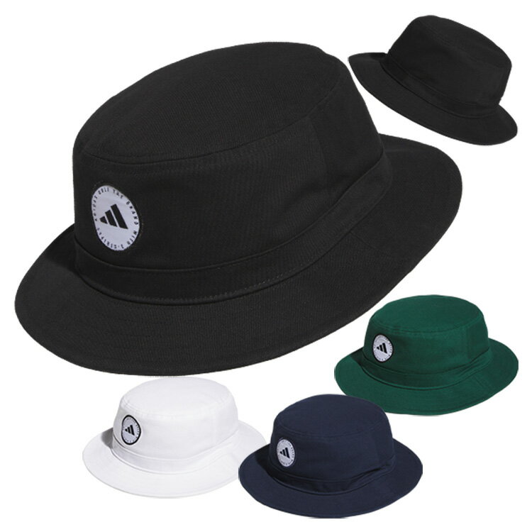 【365日出荷対応】 アディダス ゴルフ バケットハット メンズ 帽子 ハット バケツハット エアロレディ 吸湿性 ゴルフハット ブランド 無地 春 夏 秋 冬 KOV63 adidas golf