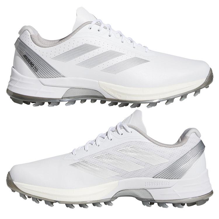 【365日出荷対応】 アディダス ゴルフ シューズ 靴 メンズ ゴルフシューズ アディゼロ ゼッドジー 25 紐 スパイクレス 鋲なし 軽量 防水 ブランド N...