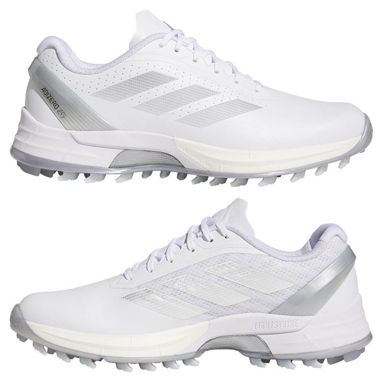 【365日出荷対応】 アディダス ゴルフ シューズ 靴 レディース ゴルフシューズ アディゼロ ゼッドジー 25 紐 スパイクレス 鋲なし 軽量 防水 ブランド...