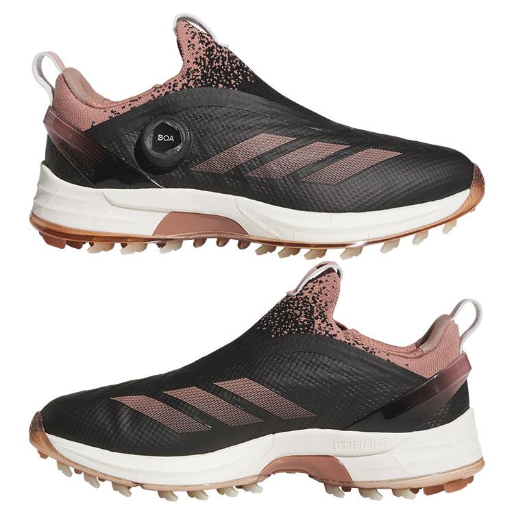 【365日出荷対応】 アディダス ゴルフ シューズ 靴 レディース ゴルフシューズ アディゼロ ゼッドジー 25 BOA ボア スパイクレス 鋲なし 軽量 防水...