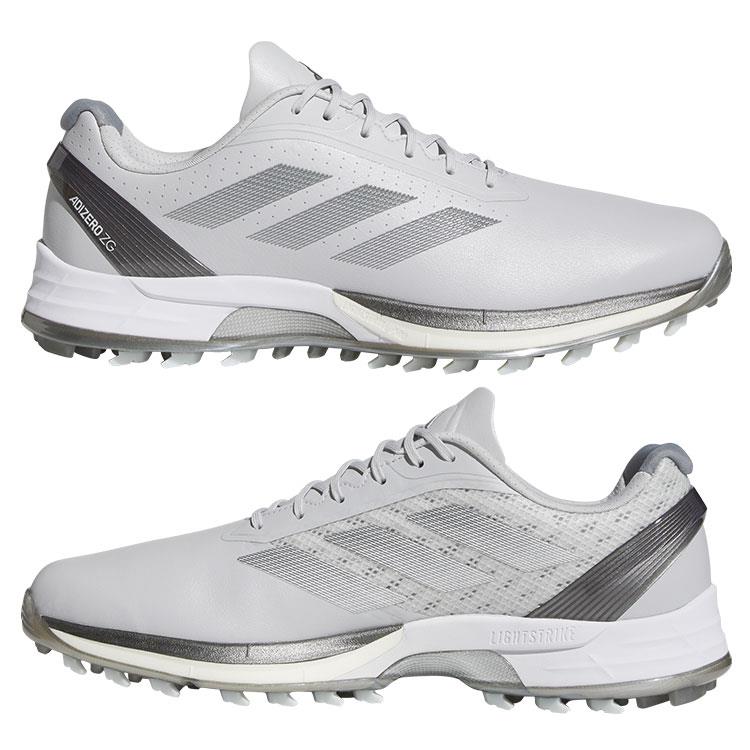 【365日出荷対応】 アディダス ゴルフ シューズ 靴 メンズ ゴルフシューズ アディゼロ ゼッドジー 25 紐 スパイクレス 鋲なし 軽量 防水 ブランド N...