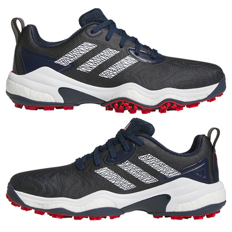 【365日出荷対応】 アディダス ゴルフ シューズ メンズ ゴルフシューズ 靴 コードカオス25 スパイクレス 鋲なし 紐 ブースト スニーカー ブランド ad...