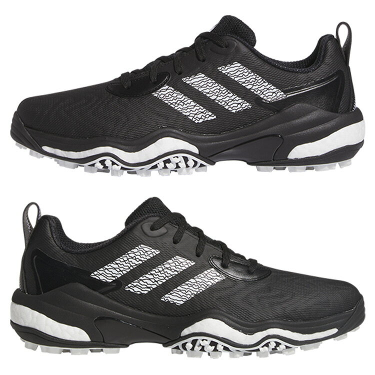 【365日出荷対応】 アディダス ゴルフ シューズ メンズ ゴルフシューズ 靴 コードカオス25 スパイクレス 鋲なし 紐 ブースト スニーカー ブランド ad...