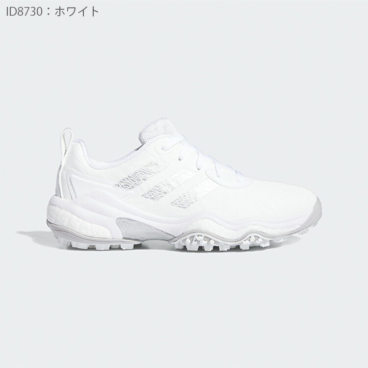 【365日出荷対応】 アディダス ゴルフ シューズ レディース ゴルフシューズ 靴 コードカオス25 スパイクレス 鋲なし 紐 ブースト ブランド adidas golf NKZ94 ID8730