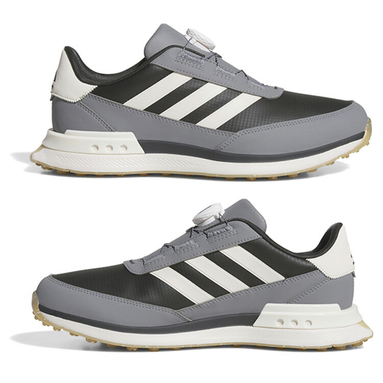 【365日出荷対応】 アディダス ゴルフ シューズ 靴 メンズ ゴルフシューズ S2G BOA ボア スパイクレス 鋲なし 軽量 防水 ブランド MDK92 J...