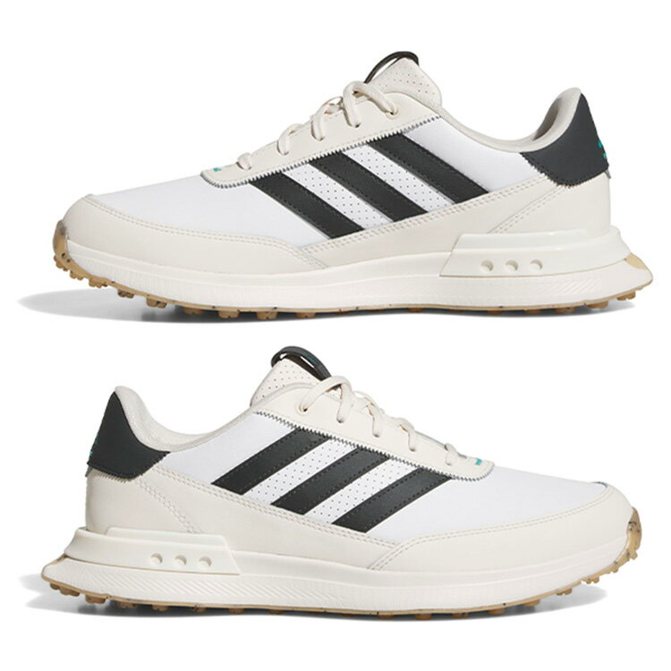 【365日出荷対応】 アディダス ゴルフ シューズ 靴 メンズ ゴルフシューズ S2G スパイクレス 鋲なし 紐 軽量 防水 ブランド MDK95 JI4171...