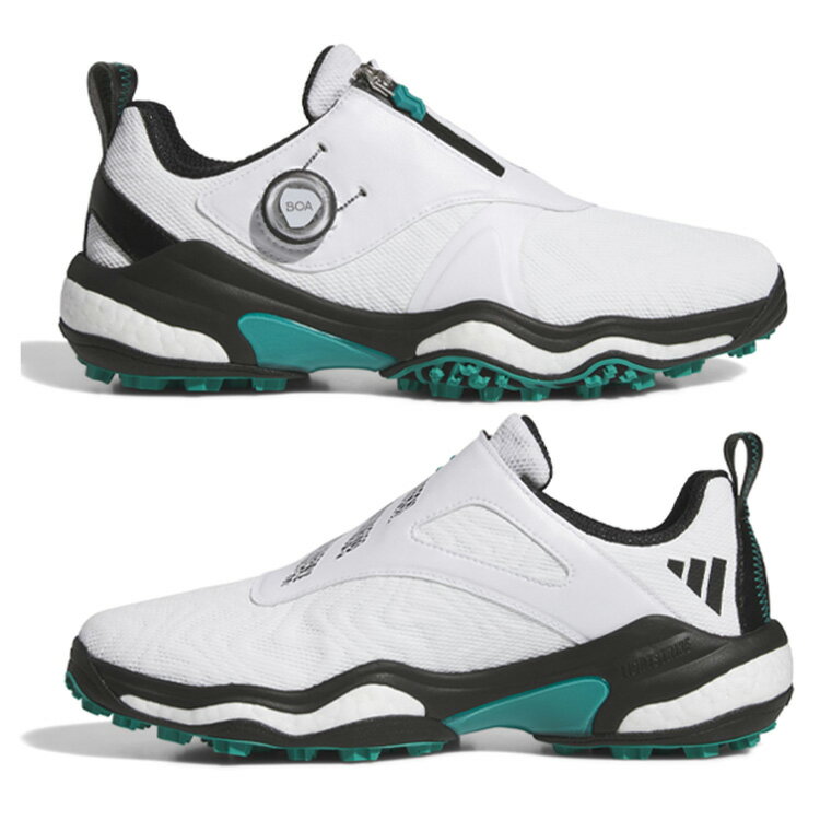 【365日出荷対応】アディダス ゴルフ シューズ メンズ ゴルフシューズ 靴 コードカオス25 スパイクレス 鋲なし ボア BOA ブースト ブランド adid...