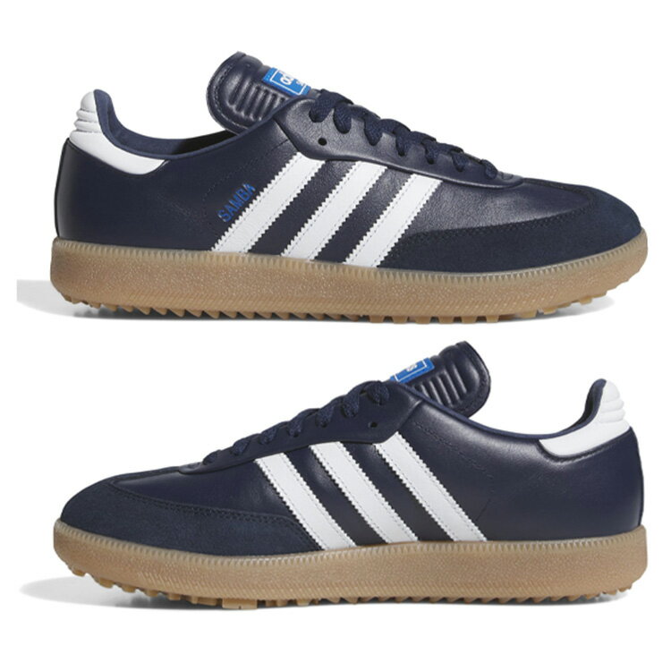 【365日出荷対応】アディダス ゴルフ シューズ メンズ レディース ゴルフシューズ 靴 サンバゴルフ スパイクレス 鋲なし 紐 ブランド 普段使い adida...