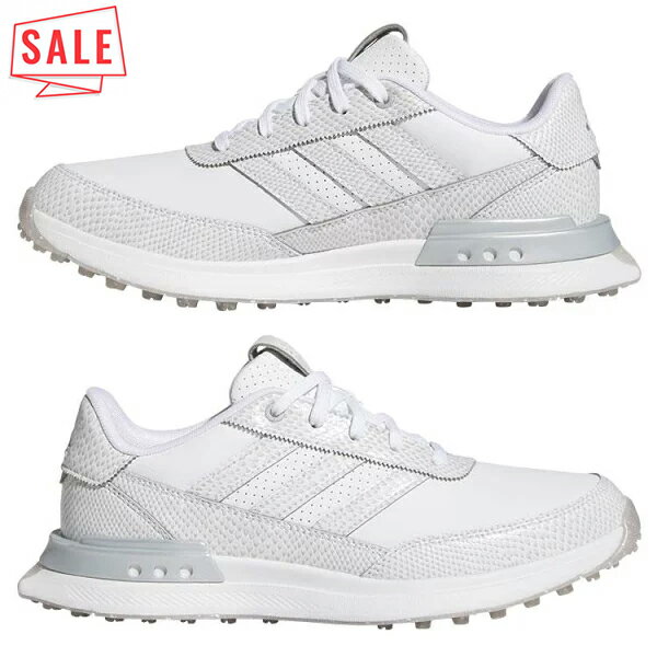 【セール対象】 アディダス ゴルフ シューズ レディース 靴 ゴルフシューズ S2G SL レザー 25 スパイクレス 紐 スニーカー ブランド NNN81 J...