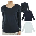 【365日出荷対応】 アドミラルゴルフ シャツ インナーシャツ レディース 長袖 Uネック UVカット ストレッチ 吸水速乾 近赤外線カット ゴルフウェア ブラ...