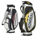 【月間優良ショップ受賞】 アドミラルゴルフ キャディバッグ メンズ 9.0型 4分割 約3.9kg カートバッグ ゴルフバッグ レア ブランド ADMG5BC4...