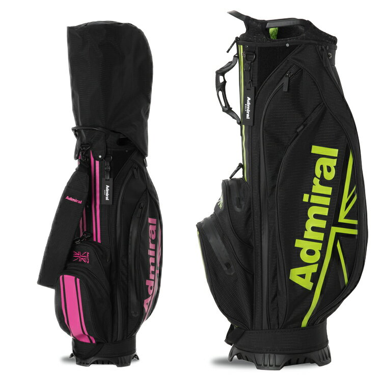 【月間優良ショップ受賞】 アドミラルゴルフ キャディバッグ メンズ 9.0型 5分割 約2.4kg 軽量 ダイニーマ カートバッグ ゴルフバッグ レア ブランド...