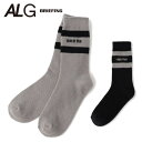 【365日出荷対応】 ブリーフィング ソックス メンズ レディース 靴下 ニット クルー丈 ルームウェア メンズウェア ブランド 無地 ロゴ BRIEFING ...