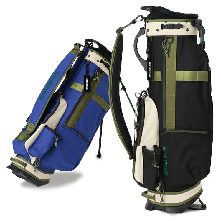 【月間優良ショップ受賞】 ブリーフィング ゴルフ キャディバッグ スタンドバッグ メンズ 8.5型 4分割 約3.8kg CR-8 #02 ゴルフバッグ ボルテ...