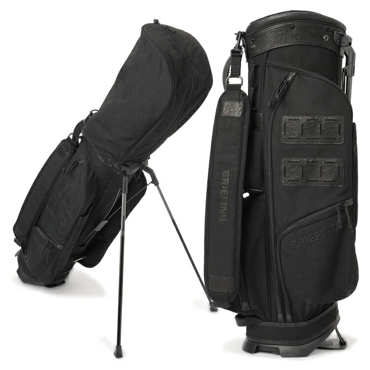 【365日出荷対応】 ブリーフィング ゴルフ キャディバッグ スタンドバッグ メンズ 8.5型 4分割 約3.5kg CR-9 エコーレザー ダイニーマ スタン...
