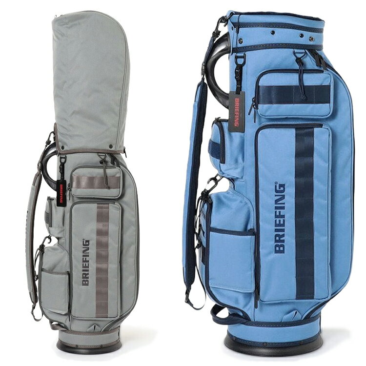 【365日出荷対応】 ブリーフィング ゴルフ キャディバッグ メンズ レディース 限定 8.5型 5分割 約4.22kg CR-6 #03 FD デニム調 カー...