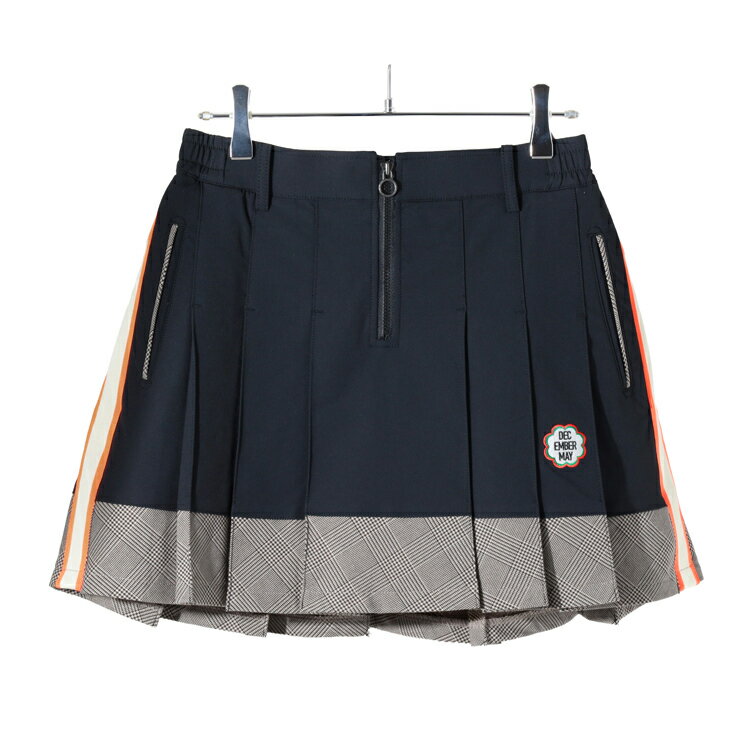 【12月は毎日エントリーでポイント3倍】 ディセンバーメイ ゴルフ ミニスカート レディース インナーパンツ スカート ストレッチ 裏起毛 撥水 防風 吸湿発熱 軽量 暖かい 秋冬 グレンチェック柄 ゴルフウェア ブランド DECEMBERMAY 2-512-2555
