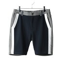 【365日出荷対応】 ディセンバーメイ ゴルフ ショートパンツ メンズ パンツ ストレッチ 吸汗速乾 UVカット スリム テーパード レギュラーフィット バイカ...