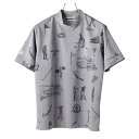 【365日出荷対応】 ディセンバーメイ ゴルフ モックシャツ メンズ レディース 半袖 ハイネック モックネック ストレッチ 吸汗速乾 UVカット 透け防止 遮...