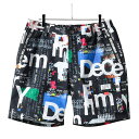 【365日出荷対応】 ディセンバーメイ ゴルフ ショートパンツ メンズ パンツ ストレッチ 吸湿速乾 軽量 5ポケット 総柄 グラフィック柄 ゴルフウェア ブラ...
