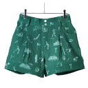 【365日出荷対応】 ディセンバーメイ ゴルフ ショートパンツ レディース パンツ ストレッチ 吸汗速乾 シアサッカー リラックスシルエット 無地 ゴルフウェア...