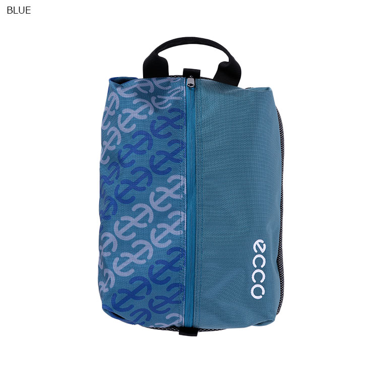 【365日出荷対応】 エコー ゴルフ シューズバッグ メンズ レディース シューズケース ゴルフバッグ レア 靴入れ 軽量 耐久性 ファスナー付き ロゴ ブランド ECS006 ECCO