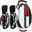 トミーヒルフィガー ゴルフ メンズ キャディバッグ 9型 4.7kg 6分割 フェイス THMG7SC1 TOMMY HILFIGER GOLF