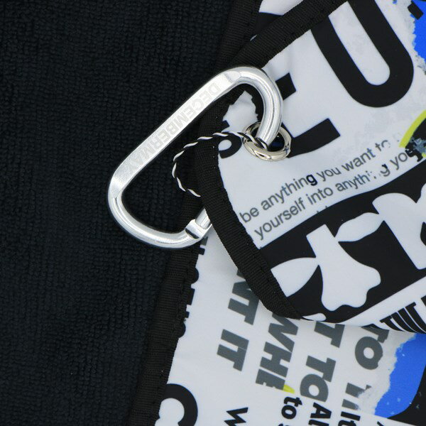 正規販売店 フック付き クラブ タオル ディセンバーメイ ゴルフ カートタオル ゴルフタオル カラビナ付き Tokyo 白 ワッフルタオル 3 999 0021 ブランド ホワイト Decembermay クラブ拭き 出色