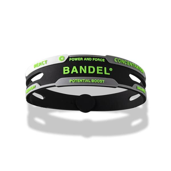 【月間優良ショップ受賞】 バンデル ブレスレット メンズ レディース アクセサリー 光触媒 除菌 抗菌 抗ウイルス プラチナシリコーン ネオンカラー 黒 緑 リ...