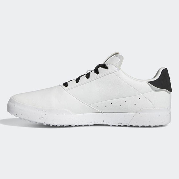 正規販売店 レディース スパイクレス ゴルフシューズ アディダス ゴルフ シューズ アディクロスレトロ 靴 鋲なし ブランド Lwq06 Golf ひも 紐 Gz6969 Adidas 白 当社の スニーカー