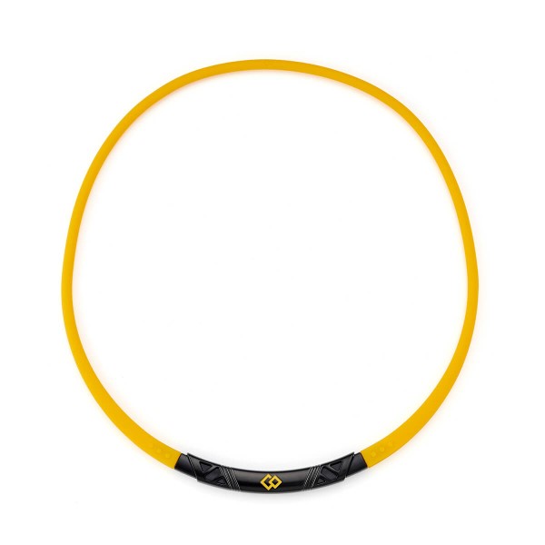 【月間優良ショップ受賞】 コラントッテ ネックレス 磁気ネックレス スポーツ SR140 メンズ レディース 肩こり 首こり 血行改善 水洗い シリコン イエロ...