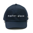 【月間優良ショップ受賞】 マスターピース ゴルフ キャップ メンズ レディース ゴルフキャップ 帽子 ブランド ロゴ 無地 紺 ネイビー サイズ調節 スポーツ ...