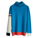 【月間優良ショップ受賞】 ディセンバーメイ ゴルフ カシミヤ セーター メンズ カシミヤセーター ニット 長袖 ブルー 無地 秋 冬 ゴルフウェア ブランド 1...