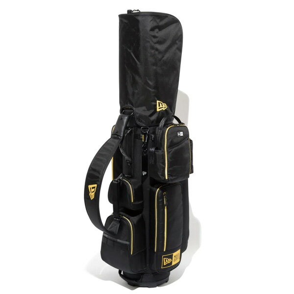 【月間優良ショップ受賞】 ニューエラ ゴルフ キャディバッグ メンズ レディース カートバッグ 9型 約4.2kg ゴルフバッグ 無地 レア ブランド 13534661 NEW ERA
