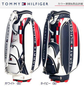 【月間優良ショップ受賞】 トミーヒルフィガー ゴルフ メンズ キャディバッグ 9型 4.7kg 6分割 フェイス THMG7SC1 TOMMY HILFIGER GOLF