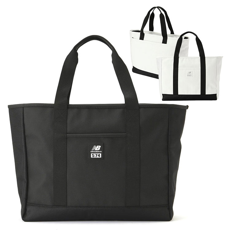 【365日出荷対応】 ニューバランス ゴルフ トートバッグ メンズ レディース バッグ ファスナー式 ゴルフバッグ 無地 ロゴ 0125281003 New B...