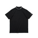 【365日出荷対応】 ニューエラ ゴルフ シャツ メンズ レディース 半袖 ミッドネック Tシャツ モックシャツ ゴルフウェア 鹿の子 通気性 ブランド 春 夏 秋 無地 14109056 NEW ERA