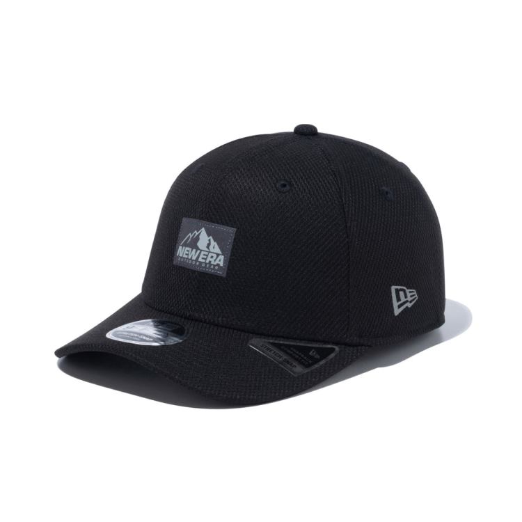 【365日出荷対応】 ニューエラ キャップ メンズ レディース 帽子 9FIFTY ストレッチスナップ 14110090 NEW ERA ブランド 無地 シール フラットバイザー 平つば アウトドア